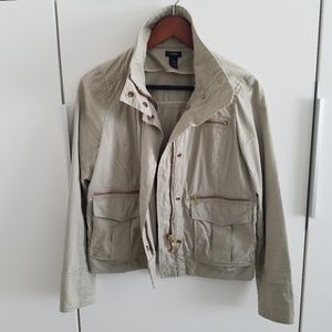 J. CREW Foxtrot Jacket cargo army EUC XS